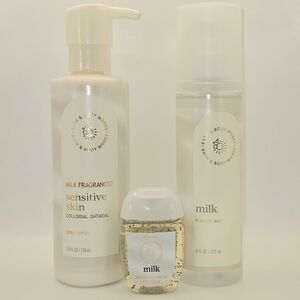 Bath & Body Works Milk Fragranced Trio